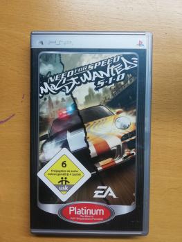Need for Speed Most Wanted 5-1-0 PSP ohne Anleitung Platinum Edition USK ab 6 Jahren