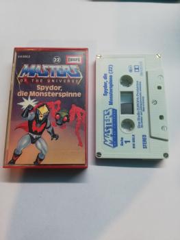 Masters of the Universe Folge 22 Spydor, die Monsterspinne 5-fach Silber geschraubt Weiß mit Blauen Druck 515352.2 Europa