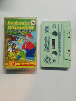 Benjamin Blümchen Folge 75 Der geheimnisvolle Brief Weiß mit Blauen Druck Kiosk Der grüne Punkt