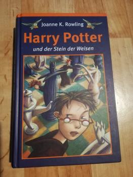 Harry Potter und der Stein der Weisen gebunden Hardcover Carlsen Blaues Cover