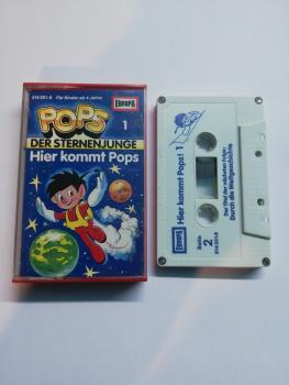 Pops der Sternenjunge Folge 1 4-fach Silber geschraubt Hier kommt Pops Weiß mit Blau Roten Druck 514201.6