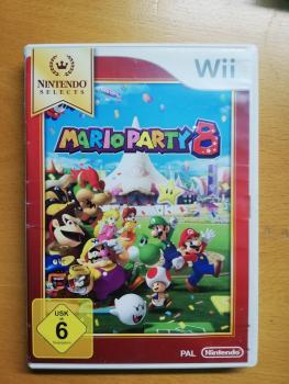 Wii Mario Party 8 komplett mit Anleitung Nintendo USK ab 6 Jahren Selects Edition