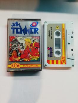 Jan Tenner Folge 4 Gefahr aus dem All 5-fach Silber geschraubt Weiß mit Grauen Aufkleber 4.24743 CD Kiosk