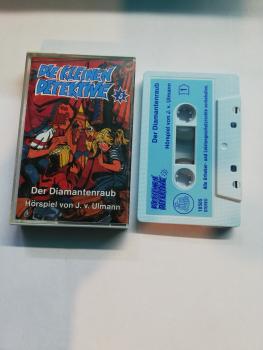 Die kleinen Detektive Folge 5 Der Diamantenraub Weiß mit Blauen Aufkleber 10505 Eins Extra