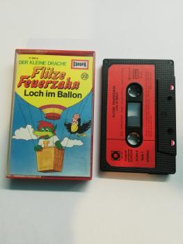 Flitze Feuerzahn Folge 22 Loch im Ballon 5-fach Schwarz geschraubt Schwarz mit Roten Aufkleber 31644-8 Sonocord Europa