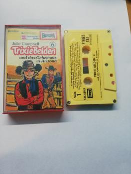 Trixie Belden Folge 6 und das Geheimnis in Arizona 5-fach Silber Geschraubt Gelb mit Gelben Aufkleber 515659.9 Europa