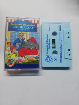 Benjamin Blümchen Liederzoo 1x1 und A,B,C Weiß mit Blauen Druck 4.27424 Kiddinx