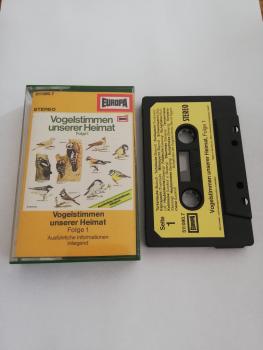 Vogelstimmen unserer Heimat Folge 1 Schwarz mit Beigen Aufkleber 511080.7 Europa
