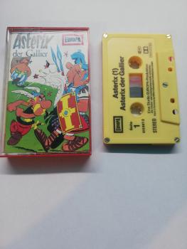 Asterix Folge 1 der Gallier 5-fach Silber geschraubt Gelb 515867.2 Europa Cover von innen beschrieben