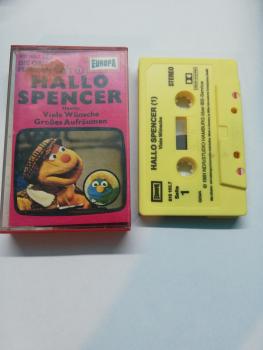 Hallo Spencer Folge 1 Viele Wünsche/Großes Aufräumen Gelb 515162.7 Europa Cover innen eingerissen