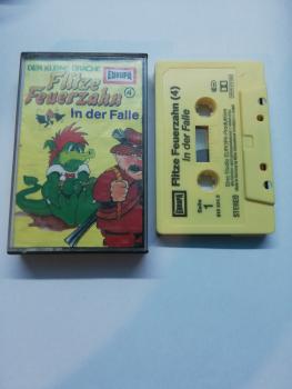 Flitze Feuerzahn Folge 4 In der Falle Gelb 515504.5 Europa Cover eingerissen