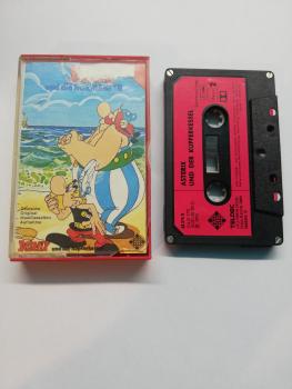 Asterix und die Normannen 4-fach Silber geschraubt Schwarz mit Pinken Aufkleber 682740 Marcato Club Sonderauflage Telefunken Frontcover oben defekt/Abriss