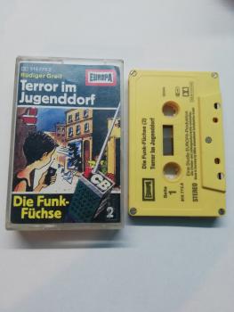 Die Funk Füchse Folge 2 Terror im Jugenddorf 5-fach Silber geschraubt Gelb 515772.2 Europa Kopiertes Cover