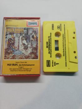 Hui Buh Folge 1 das Schloßgespenst Gelb 515026.4 Europa Cover von innen beschrieben