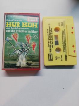 Hui Buh Folge 22 und die Irrlichter im Moor Gelb 515147.3 Europa Innencover bemalt