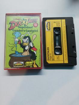 Duck Tales Folge 13 Superdoof/ Gundel`s Gaukelei Schwarz mit Gelben Aufkleber 839 493-4 Karussell(Innencover beschrieben)