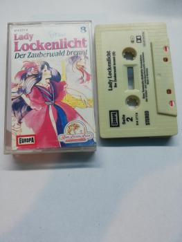 Lady Lockenlicht Folge 8 Der Zauberwald brennt Weiß mit Schwarzen Druck 514277.6 Europa Frontcover beschrieben