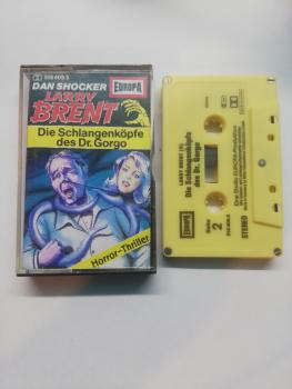 Larry Brent Folge 9 Die Schlangenköpfe des Dr. Gorgo 5-fach Silber geschraubt Gelb 516409.5 Europa Kopiertes Cover