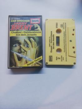 Larry Brent Folge 5 Chopper-Geisterstimme aus dem Jenseits 5-fach Silber geschraubt Gelb 516405.2 Europa Frontcover beschriftet