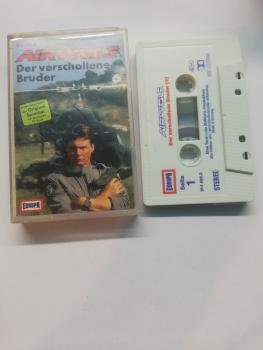 Airwolf Folge 6 Der verschollene Bruder Weiß mit Blau Roten Druck 514466.3 Europa Frontcover beschrieben