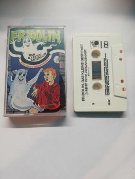 Fridolin das kleine Gespenst Folge 1 Reise in die Vergangenheit Weiß mit Schwarzen Druck 99.091 Junior