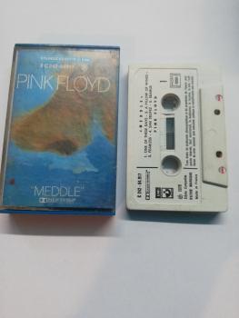 Pink Floyd Meddle 1976 EMI Harvest 2C 24204917 Weiß mit Schwarzen Druck Made in France