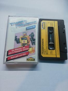Transformers Folge 3 Das Mädchen,das sich in Powerglide verliebte/Hoist geht zum Film Schwarz mit Gelben Aufkleber 839552-4 Karussell Innencover beschrieben