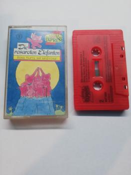 Die rosaroten Elefanten Folge 1 Rosa hurra, wir sind rosa! Rot mit Schwarzen Druck 497860-215 Ariola Express