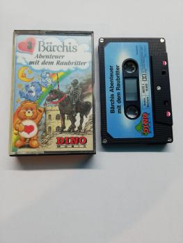Bärchis Folge 3 Abenteuer mit dem Raubritter 5-fach Silber geschraubt Blau mit Blauen Aufkleber H 10.003 Innencover bemalt