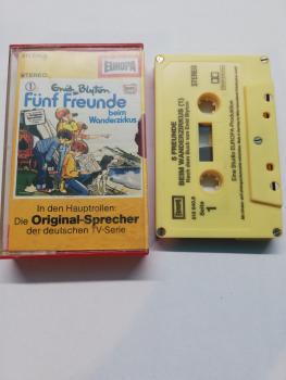 Fünf Freunde Folge 1 Beim Wanderzirkus 5-fach Silber geschraubt Gelb 515640.8 Europa Kleiner Abriss Frontcover