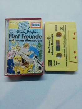Fünf Freunde Folge 21 auf neuen Abenteuern Gelb 515758.7 Europa Innencover beschrieben