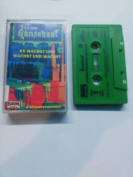 Gänsehaut Folge 9 Es wächst und wächst und wächst Grün mit Schwarzen Druck 7432162056.4 Europa Seitencover beschrieben
