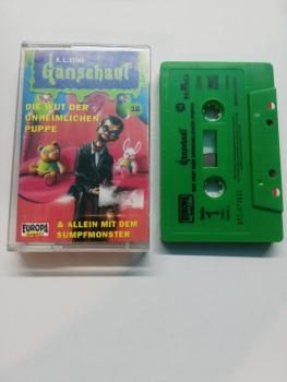 Gänsehaut Folge 16 Die Wut der unheimlichen Puppe Grün mit Schwarzen Druck 7432174414.4 Europa Innencover+Seitencover beschrieben