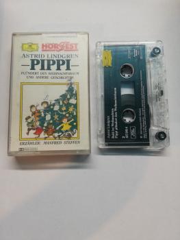 Pippi plündert den Weihnachtsbaum und andere Geschichten Transparent mit Weißen Druck 427246-4 Deutsche Grammophon Innencover beschrieben