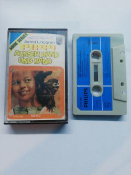 Pippi ausser Rand und Band Grau mit Blauen Aufkleber 7172140 Philips Sonic Series Frontcover beschrieben