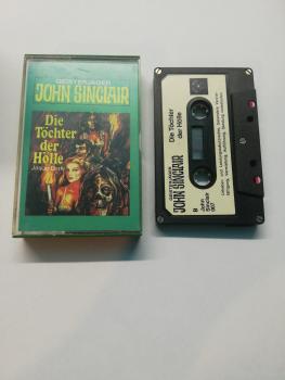 Geisterjäger John Sinclair Folge 43 Die Töchter der Hölle 5-fach Silber geschraubt Schwarz mit Weißen Aufkleber 007 Tonstudio Braun(ohne Nr. auf Frontcover)