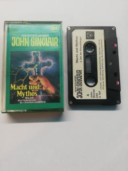 Geisterjäger John Sinclair Folge 63 Macht und Mythos 5-fach Silber geschraubt Schwarz mit Weißen Aufkleber 234 Tonstudio Braun
