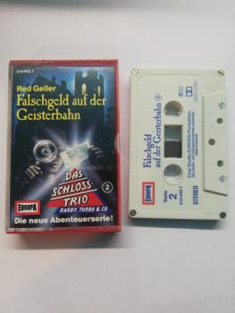 Das Schlosstrio Folge 2 Falschgeld auf der Geisterbahn 5-fach Silber geschraubt Weiß mit Rot Blauen Druck 514402.7 Europa