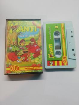 Xanti Folge 3 Wo ist Susi ? Weiß mit Grünen Aufkleber 4.27903 Kiosk(Innencover beschrieben)