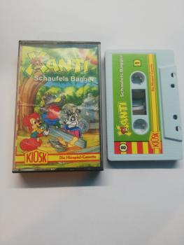 Xanti Folge 8 Schaufels Bagger Weiß mit Grünen Aufkleber 4.27908 Kiosk(Innencover beschrieben und wellig)