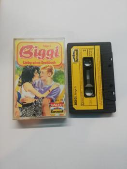 Biggi Folge 5 Liebe ohne Drehbuch Schwarz mit Gelben Aufkleber 839556-4 Karussell(Innencover beschrieben)