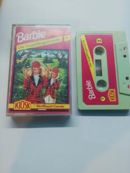 Barbie Folge 8 Die Vogelfängerbande Weiß mit Pinken Aufkleber Kiosk Der Grüne Punkt(Innencover beschrieben)