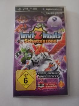 Invizimals Schattenzone PSP Spiel komplett mit Anleitung UCES 01411 USK ab 6 Jahren