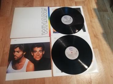 Wham The Final 1986 EPIC 88681 Doppel LP Holländische Pressung NM/VG+