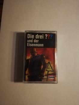 Die Drei Fragezeichen Folge 172 und der Eisenmann Schwarz mit Weißen Druck 8884300930 4 Europa Originalverpackt