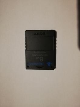 Playstation 2 Memory Card 8 MB Schwarz