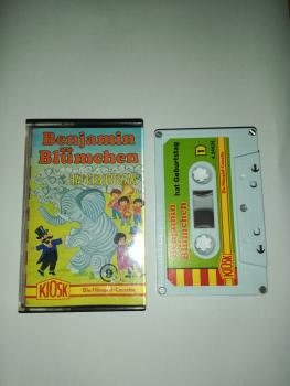 Benjamin Blümchen Folge 9 hat Geburtstag 5-fach Silber geschraubt Weiß mit Grünen Cover 4.24424 CD Kiosk