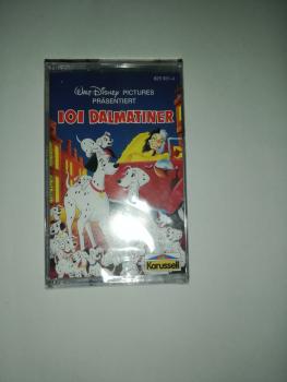 101 Dalmatiner Transparent mit Weißen Druck 825931-4 Walt Disney Records Karussell Originalverpackt