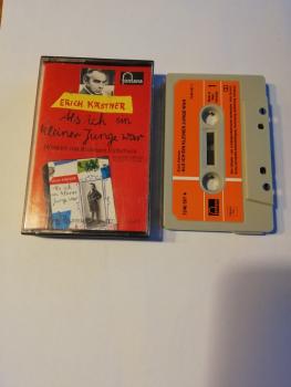 Als ich ein kleiner Junge war Erich Kästner Grau mit Orangen Aufkleber 7240597 Fontana