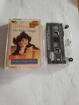 Der kleine Vampir Folge 2 Der kleine Vampir zieht um Transparent mit Weißen Druck 59174-3 Ariola Express